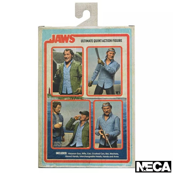 Neca Jaws 50th Anniversary Ultimate Quint 7 Inch Scale Action Figure